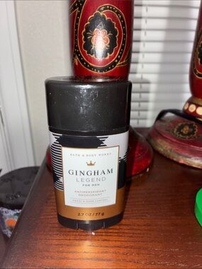 Bath & Body Works Gingham Legend Antiperspirant Deodorant - Black & Gold